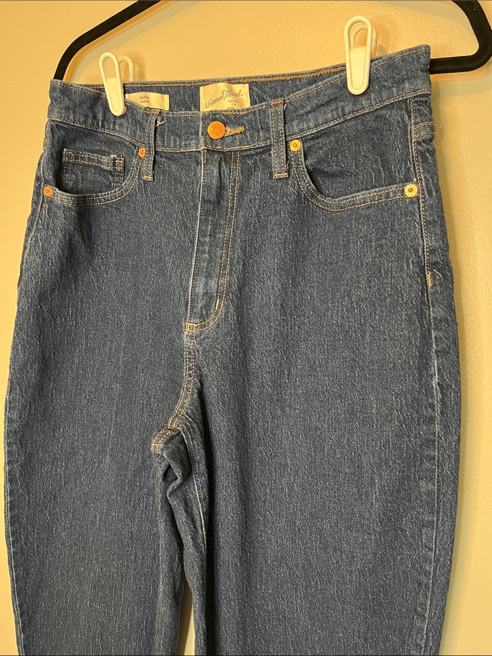 Denim Balloon Blue Jeans Universal Thread - Picture 4 of 12